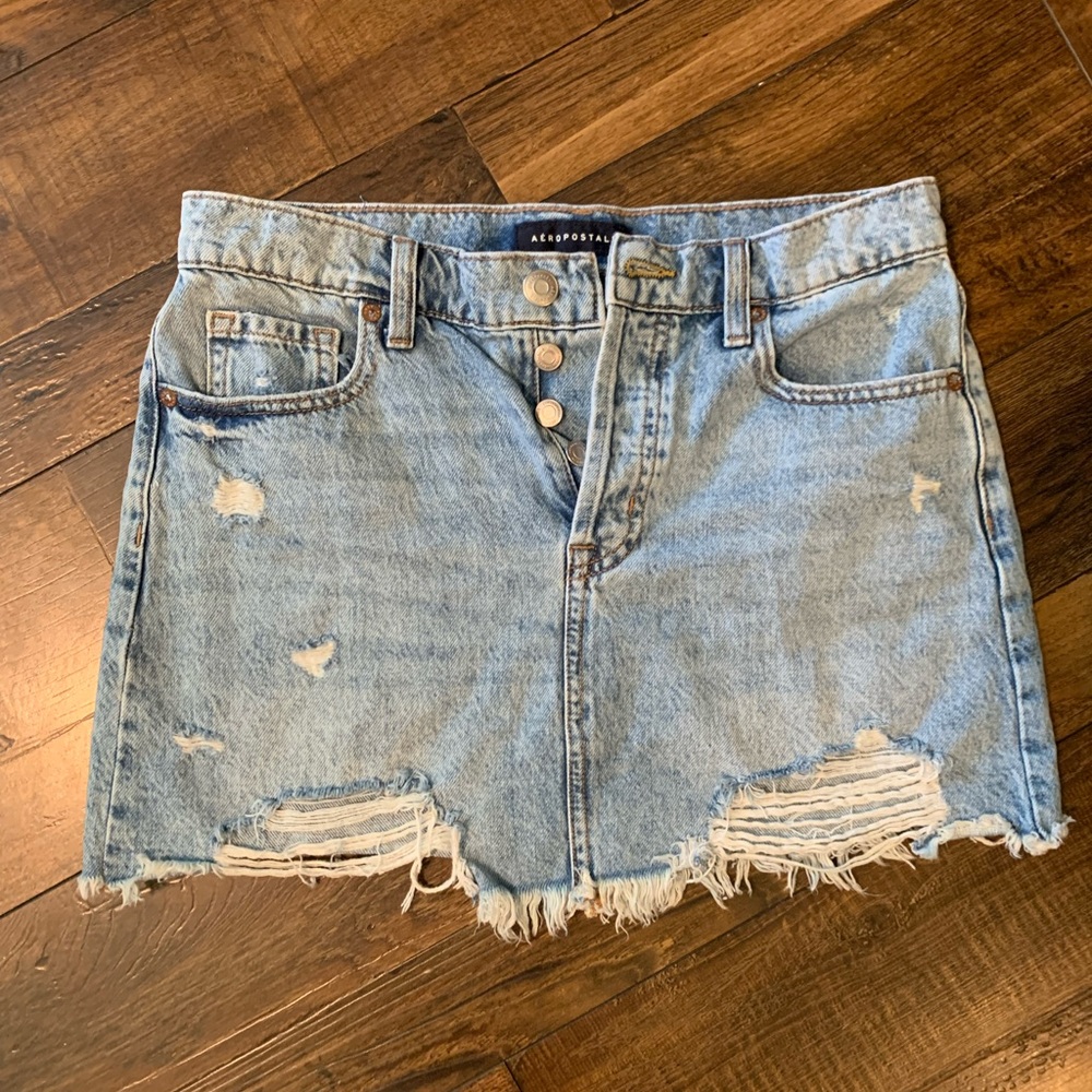 Aeropostale Jean Skirt